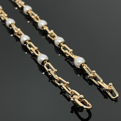 Buy replica Tiffany HardWear Link Pearl Necklace and replica jewelry from PICKS Jewelry