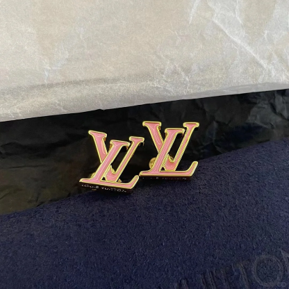 Buy replica Louis Vuitton Pink LV Letter Earrings and replica jewelry from PICKS Jewelry