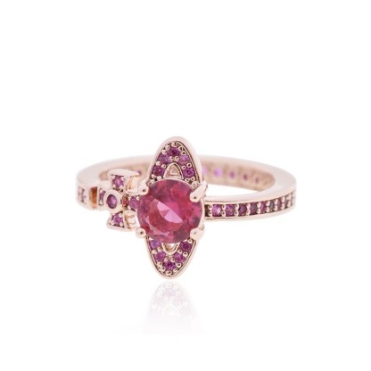 Buy replica Vivienne Westwood Multi Color Diamond Saturn Ring and replica jewelry from PICKS Jewelry