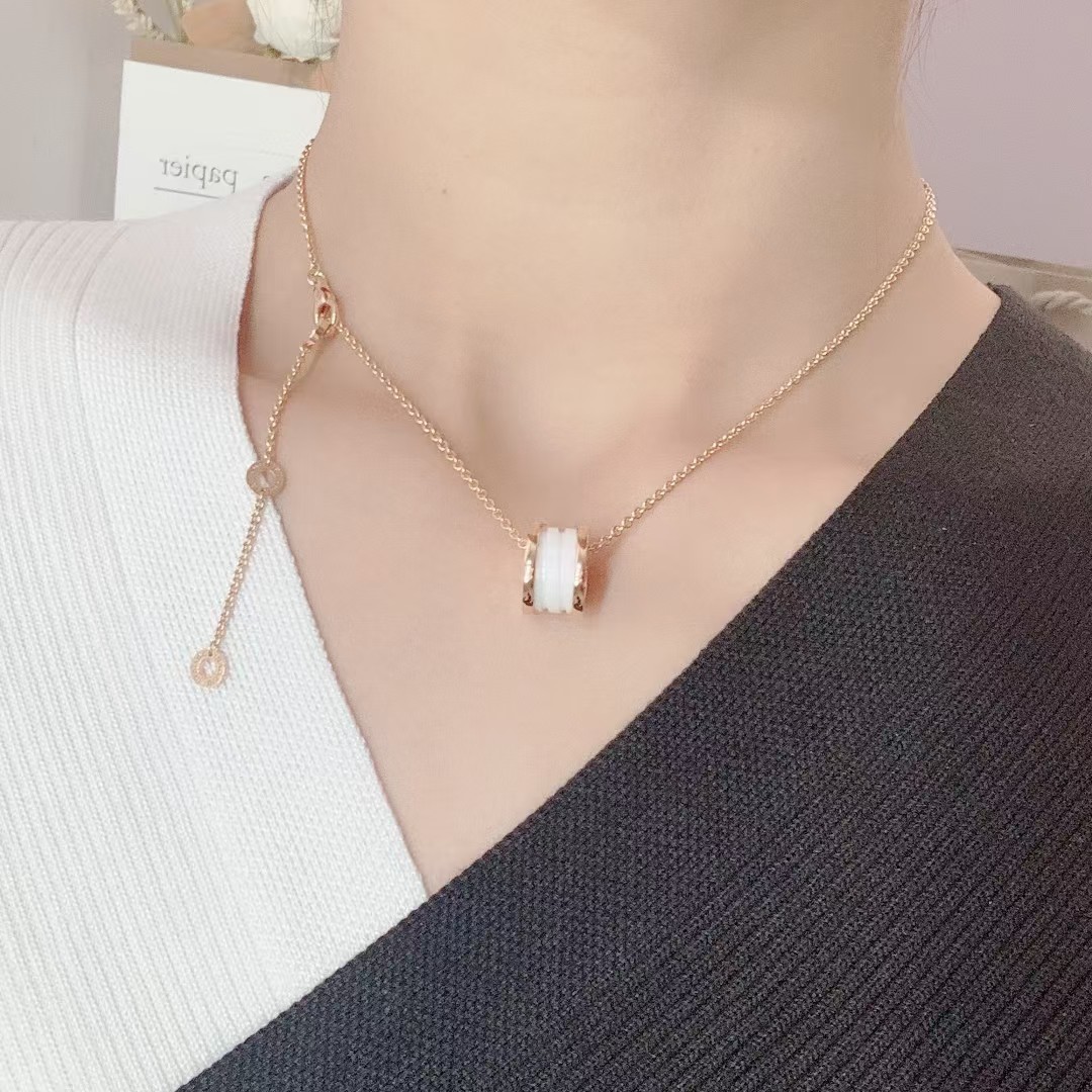 Buy replica Bvlgari B.zero1 Necklace - Ceramic and replica jewelry from PICKS Jewelry