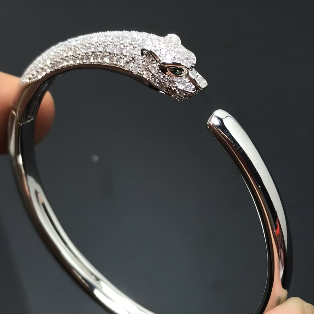 Buy replica Cartier Leopard Head Panthère de Bracelet and replica jewelry from PICKS Jewelry