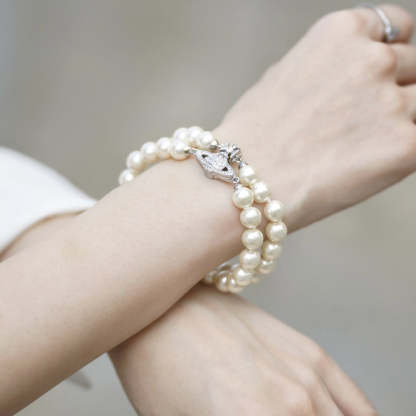 Buy replica Vivienne Westwood 2 Row Pearl Bracelet and replica jewelry from PICKS Jewelry