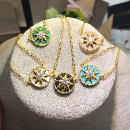 Buy replica Dior Rose Des Vents Pendant Necklace and replica jewelry from PICKS Jewelry