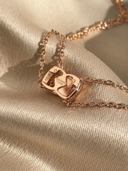 Buy replica Chanel Coco Crush Rose Gold Necklace and replica jewelry from PICKS Jewelry