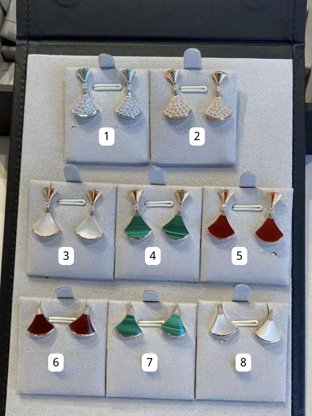 Buy replica Bvlgari Divas’ Dream Earrings and replica jewelry from PICKS Jewelry