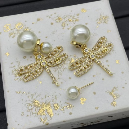 Buy replica Dior Dragonfly Pearl Earrings and replica jewelry from PICKS Jewelry