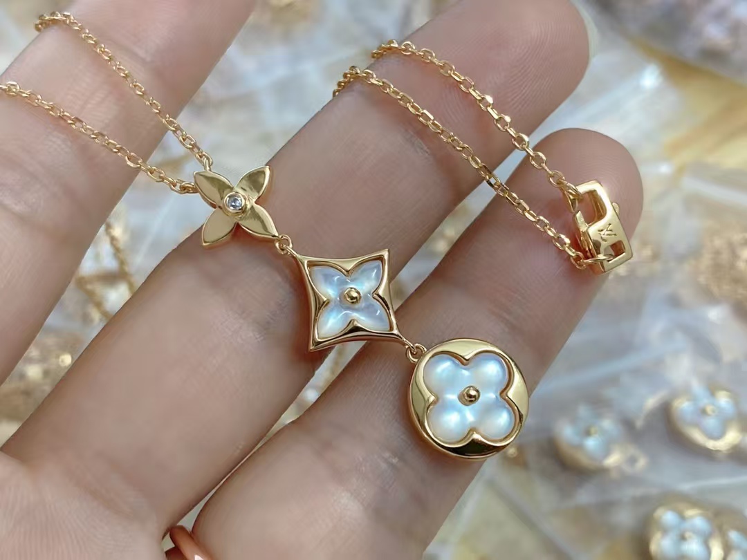Buy replica Louis Vuitton Color Blossom Lariat Necklace and replica jewelry from PICKS Jewelry