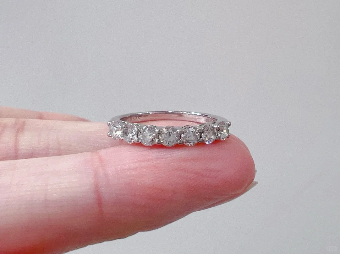 Buy replica Tiffany Forever Band Ring - 7 Diamonds and replica jewelry from PICKS Jewelry