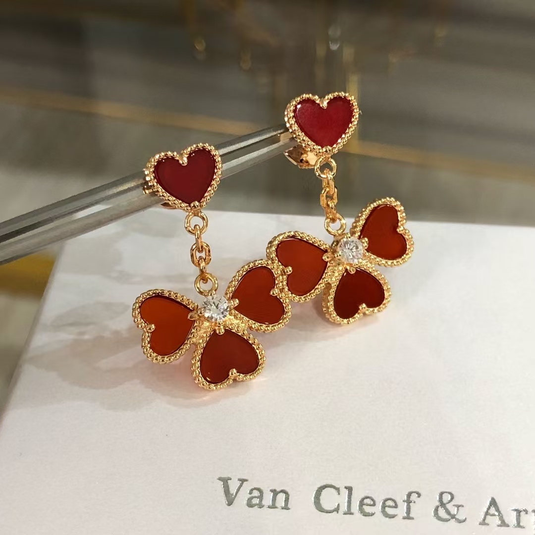 Buy replica Van Cleef & Arpels Sweet Hearts Earrings and replica jewelry from PICKS Jewelry
