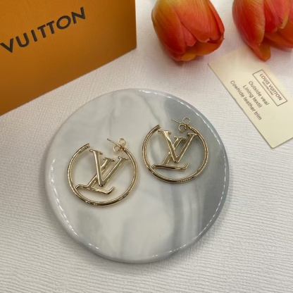 Buy replica Louis Vuitton Circle LV Letter Earrings and replica jewelry from PICKS Jewelry