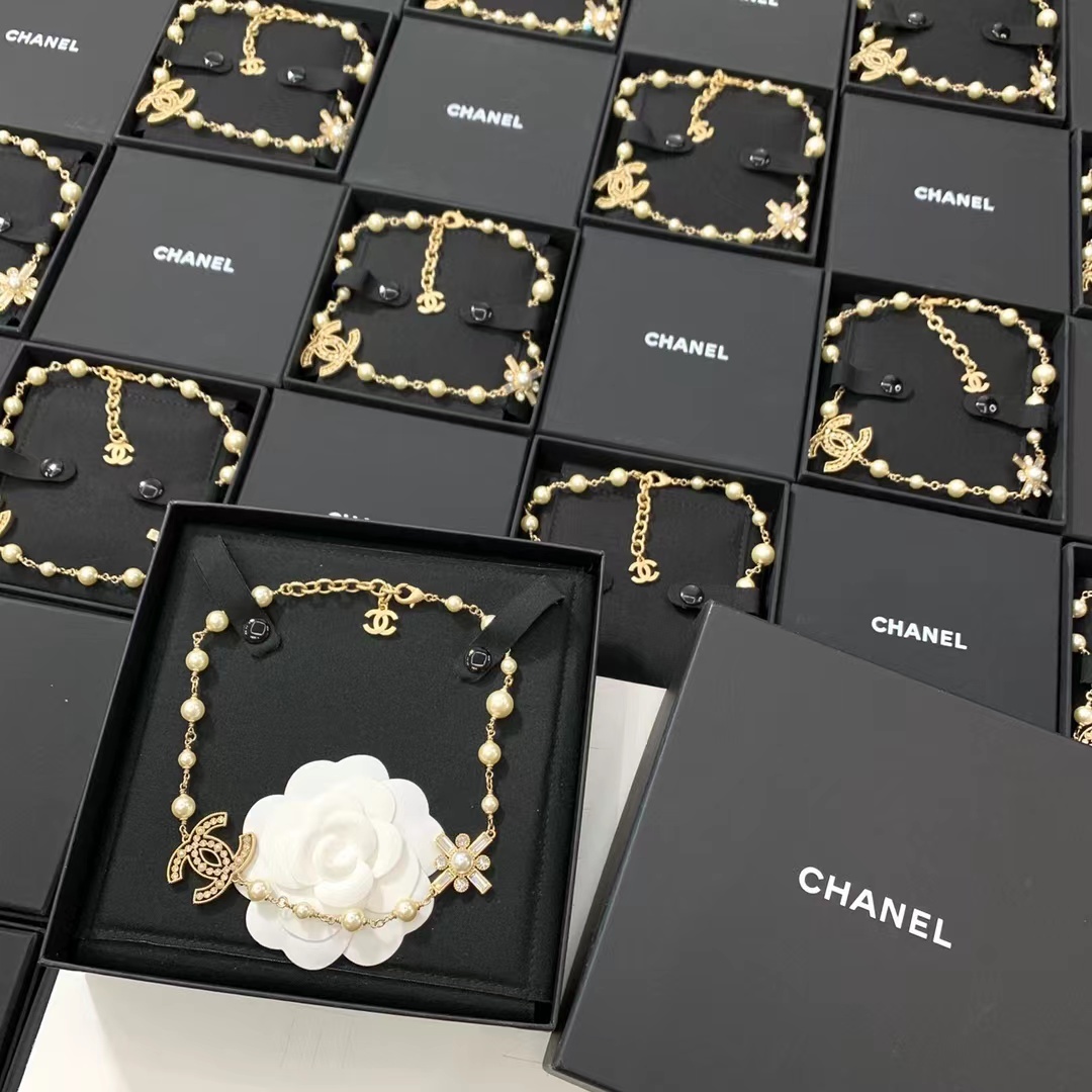 Buy replica Chanel Luxury Prom Pearl Necklace and replica jewelry from PICKS Jewelry