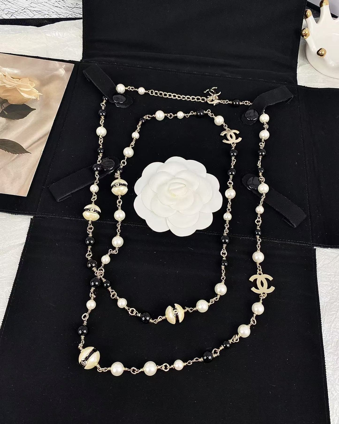 Buy replica Chanel Long Sweater Necklace and replica jewelry from PICKS Jewelry