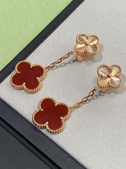 Buy replica Van Cleef & Arpels Magic Alhambra Earrings, 2 Motifs and replica jewelry from PICKS Jewelry