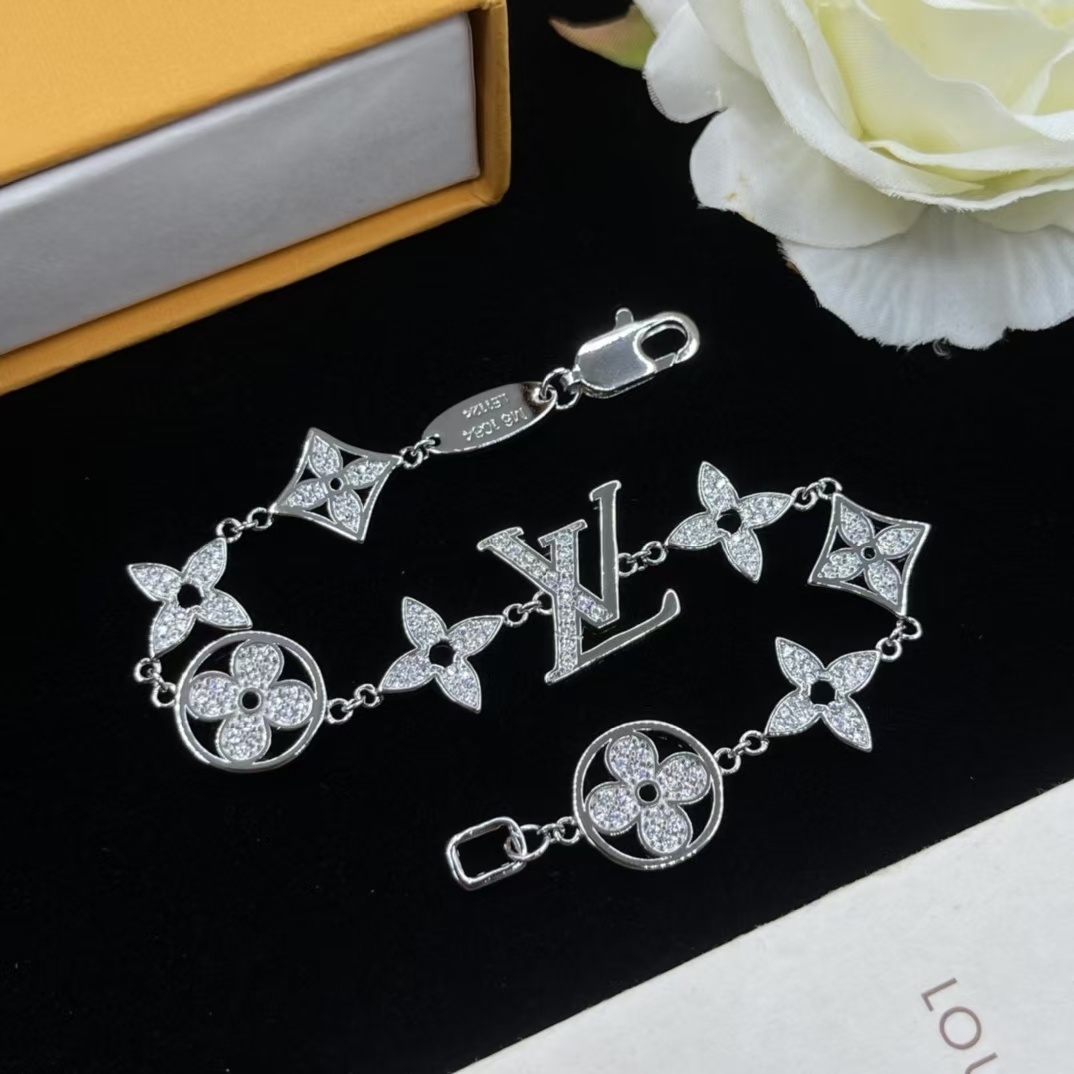Buy replica Louis Vuitton Star Sun LV Letters Bracelet and replica jewelry from PICKS Jewelry