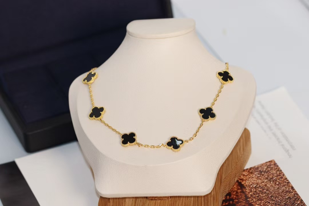 Buy replica Van Cleef & Arpels Vintage Alhambra Necklace, 10 Motifs and replica jewelry from PICKS Jewelry