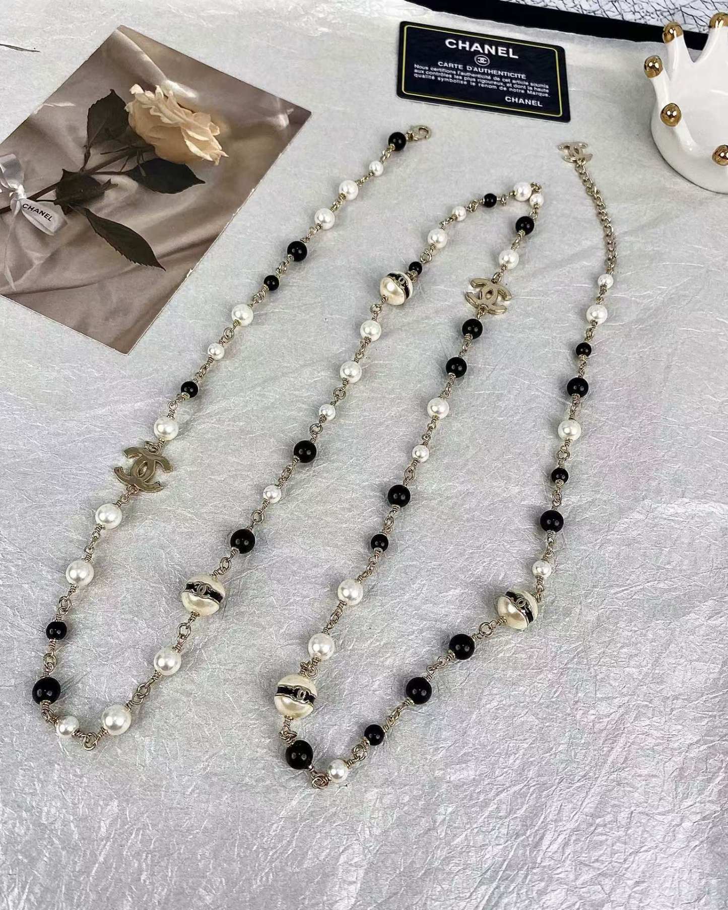 Buy replica Chanel Long Sweater Necklace and replica jewelry from PICKS Jewelry