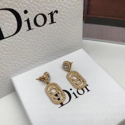Buy replica Dior Vintage Rectangle CD Earrings and replica jewelry from PICKS Jewelry