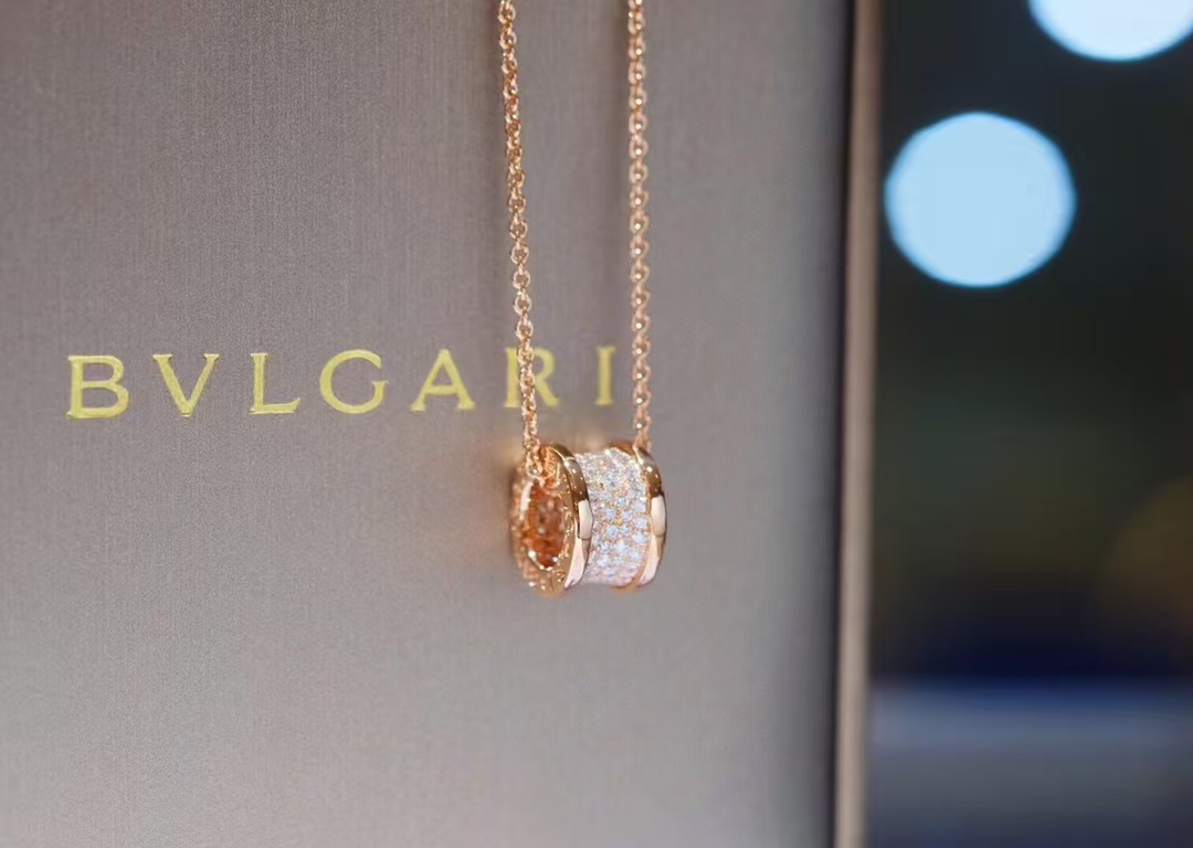 Buy replica Bvlgari B.zero1 Necklace - Full Diamond and replica jewelry from PICKS Jewelry