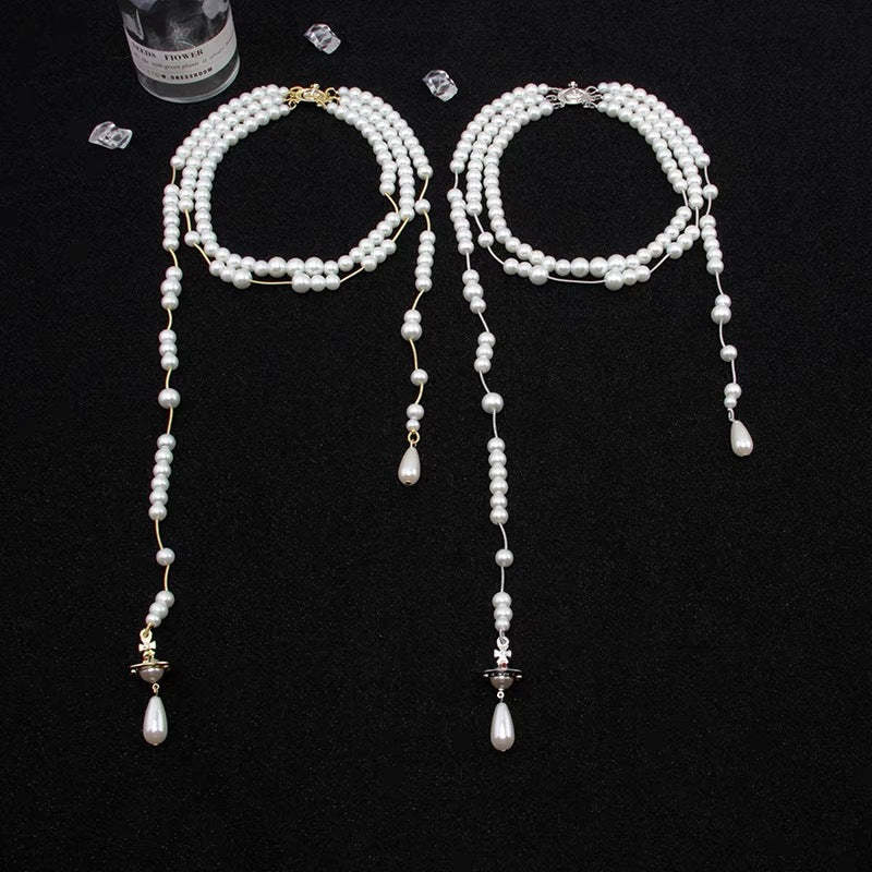Buy replica Vivienne Westwood Broken Pearl Necklace and replica jewelry from PICKS Jewelry