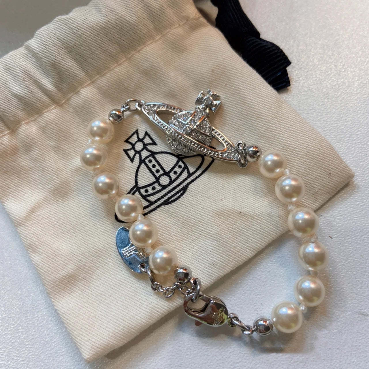 Buy replica Vivienne Westwood Pearl Bracelet and replica jewelry from PICKS Jewelry
