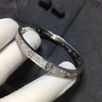 Buy replica Cartier LOVE Bracelet, Diamond Paved and replica jewelry from PICKS Jewelry
