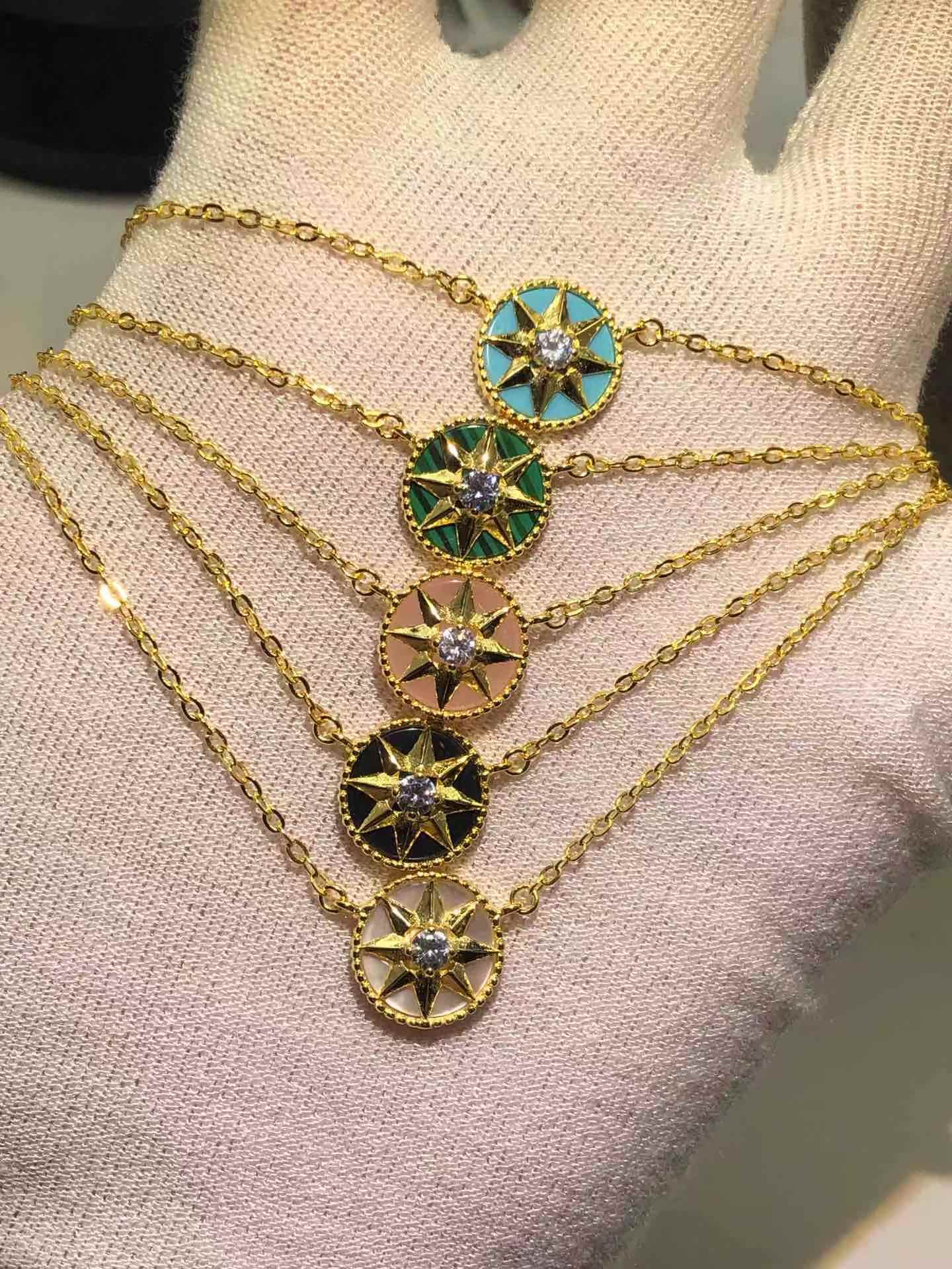 Buy replica Dior Rose Des Vents Pendant Necklace and replica jewelry from PICKS Jewelry
