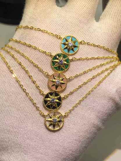 Buy replica Dior Rose Des Vents Pendant Necklace and replica jewelry from PICKS Jewelry