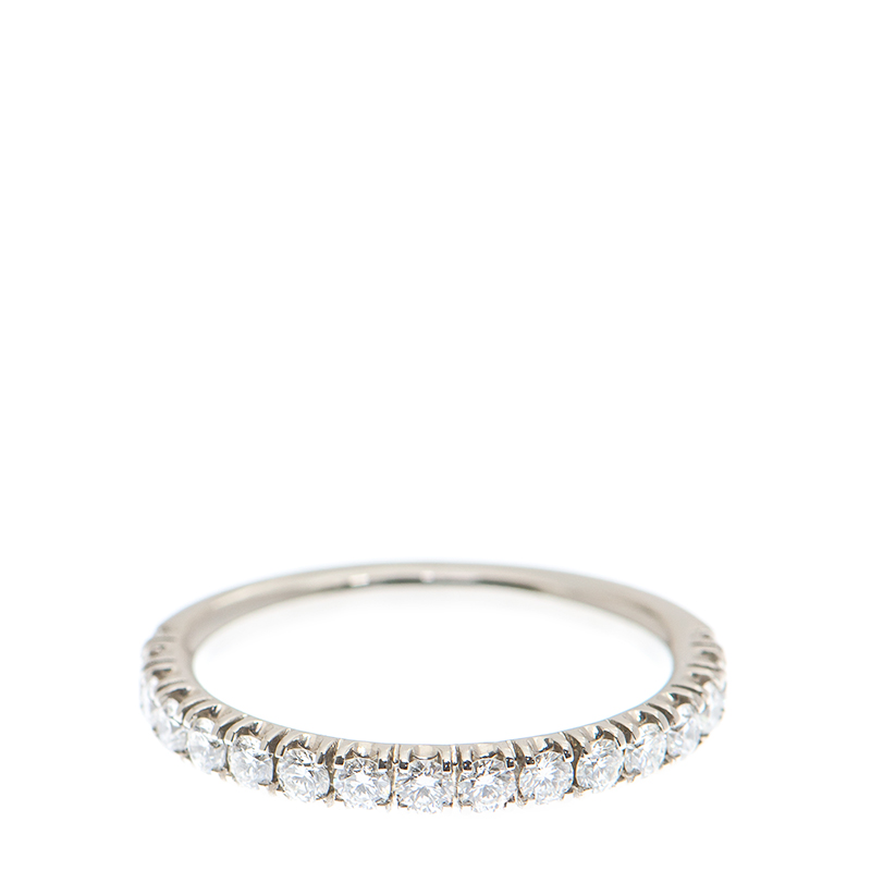 NEW CARTIER ETINCELLE DE CARTIER RING B4216354 PLATINUM  SILVER - picksjewelry.com