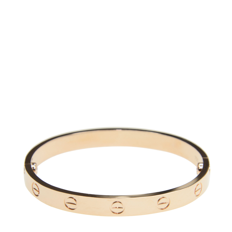 NEW CARTIER BRACELET B6035616 18kt ROSE GOLD PINK GOLD - picksjewelry.com