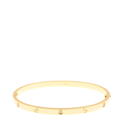 NEW CARTIER LOVE BRAECLET B6047217 18kt YELLOW GOLD GOLD - picksjewelry.com
