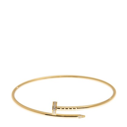 NEW CARTIER JUSTE UN CLOU B6066117 18kt YELLOW GOLD GOLD - picksjewelry.com