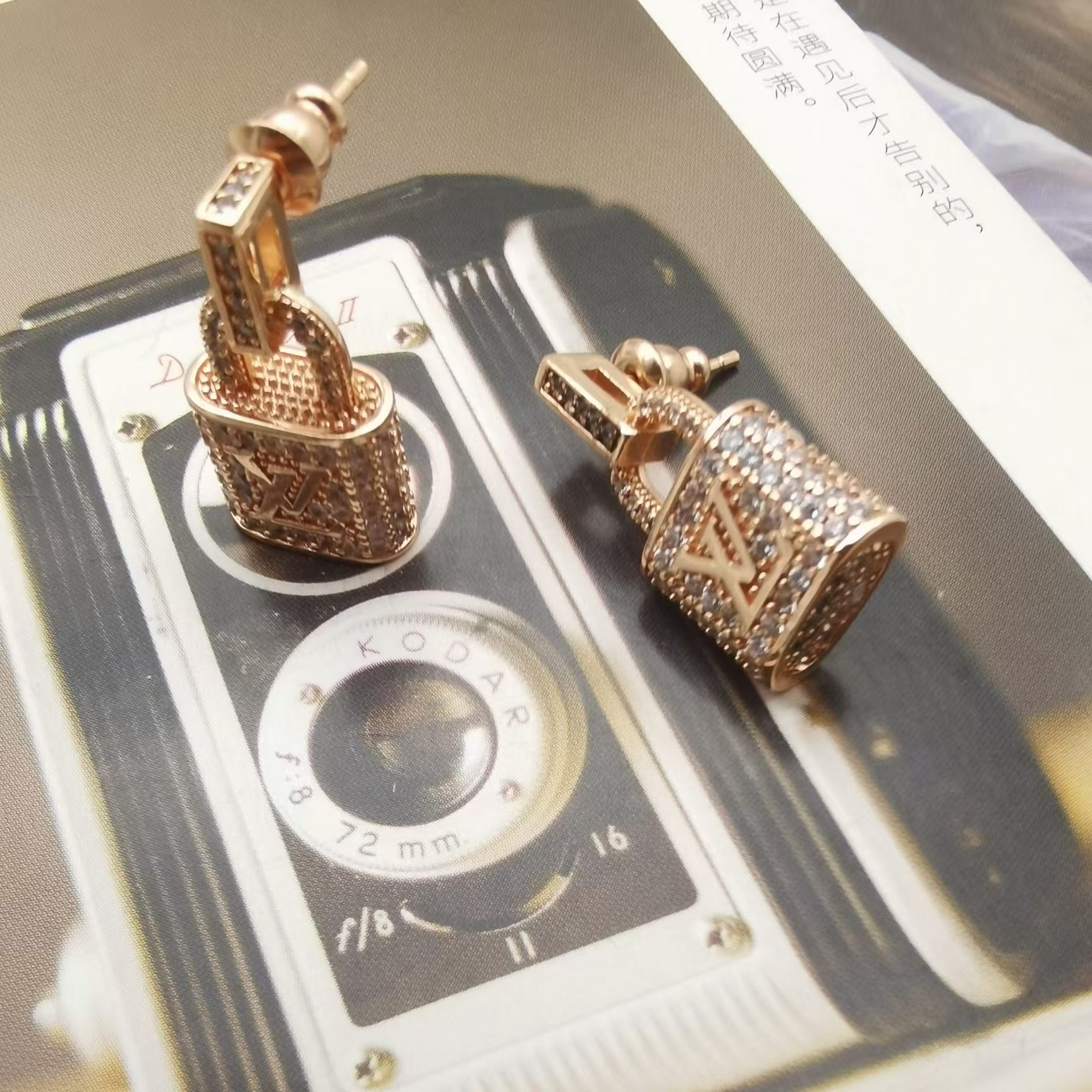 Buy replica Louis Vuitton Lock Earrings and replica jewelry from PICKS Jewelry
