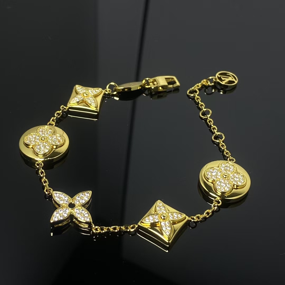 Buy replica Louis Vuitton Diamond Blossom Star Sun Bracelet and replica jewelry from PICKS Jewelry
