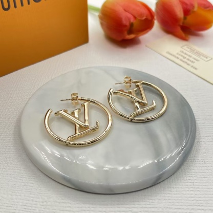 Buy replica Louis Vuitton Circle LV Letter Earrings and replica jewelry from PICKS Jewelry