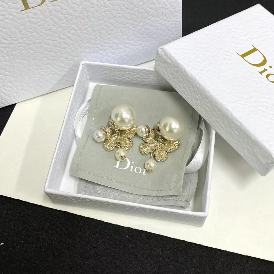 Buy replica Dior Butterfly with Pearl Earrings and replica jewelry from PICKS Jewelry