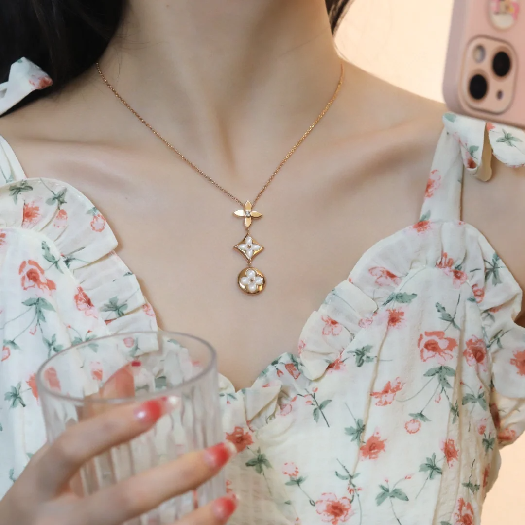 Buy replica Louis Vuitton Color Blossom Lariat Necklace and replica jewelry from PICKS Jewelry
