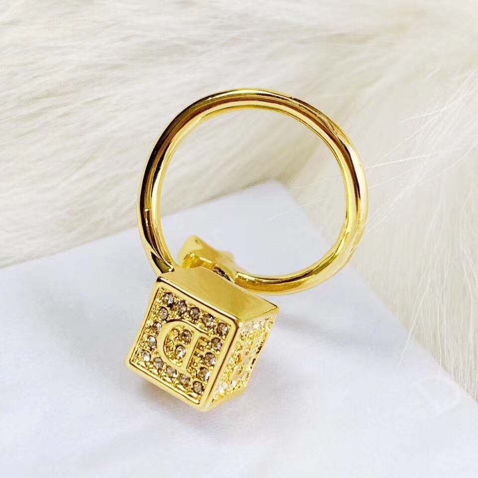 Buy replica Dior Cube and Star Open Ring and replica jewelry from PICKS Jewelry