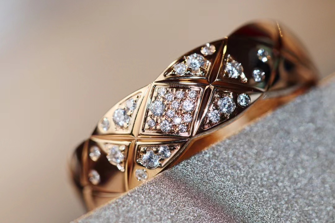 Buy replica Chanel Rose Gold Coco Crush Ring and replica jewelry from PICKS Jewelry