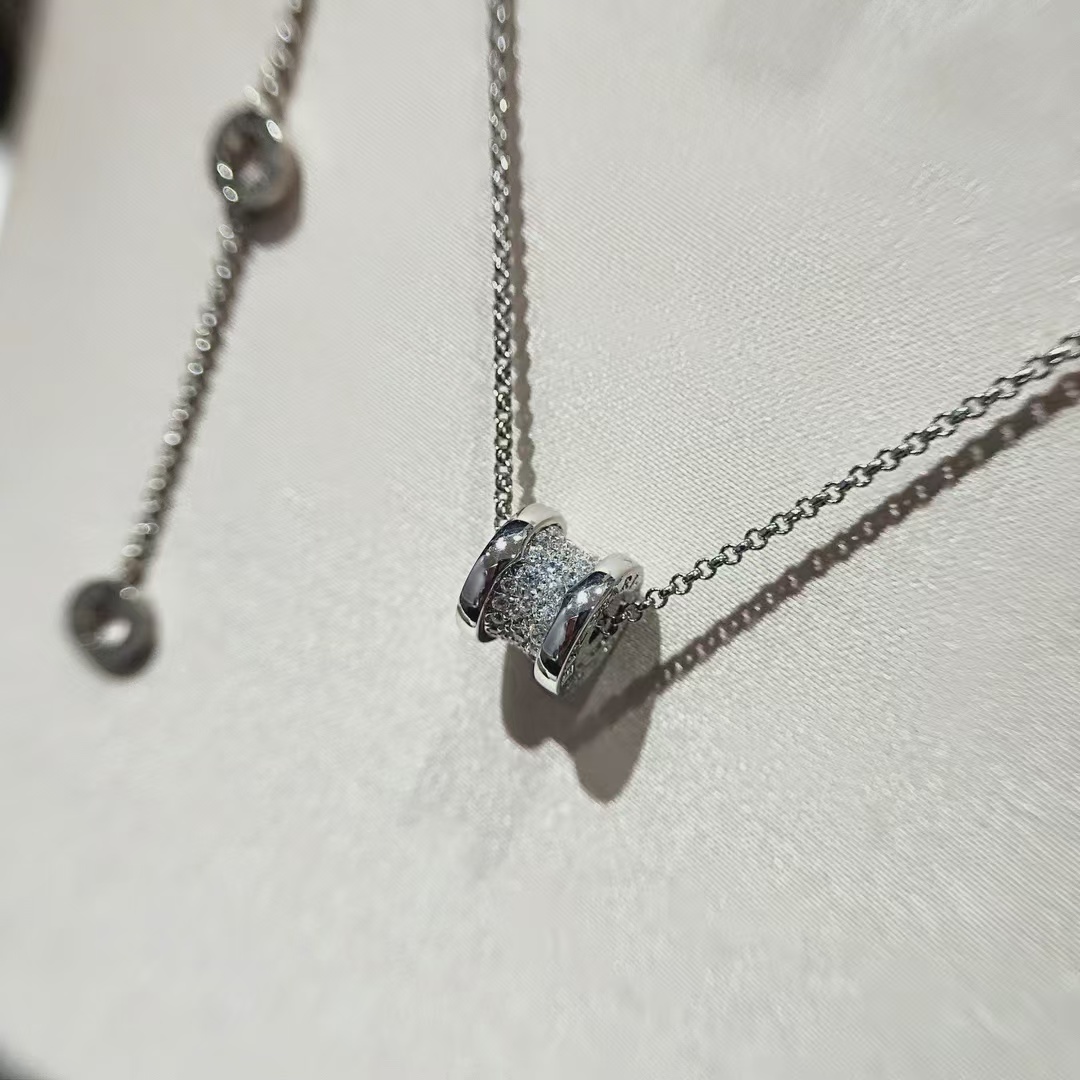 Buy replica Bvlgari B.zero1 Necklace - Full Diamond and replica jewelry from PICKS Jewelry