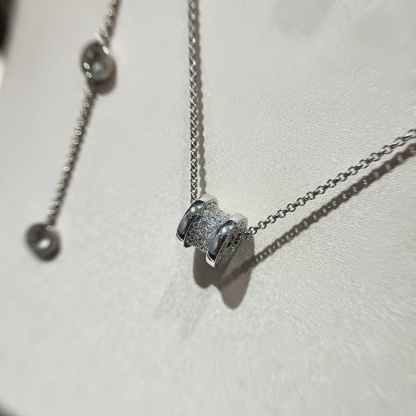 Buy replica Bvlgari B.zero1 Necklace - Full Diamond and replica jewelry from PICKS Jewelry