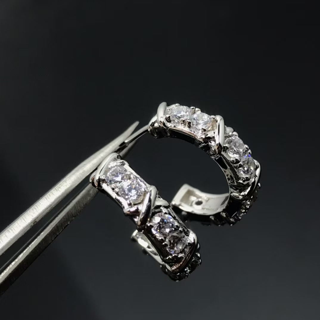 Buy replica Tiffany Cross Earrings and replica jewelry from PICKS Jewelry