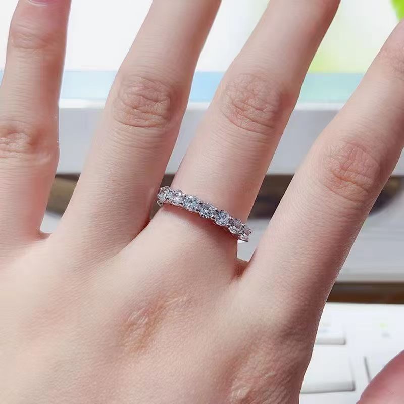 Buy replica Tiffany Forever Band Ring - 7 Diamonds and replica jewelry from PICKS Jewelry