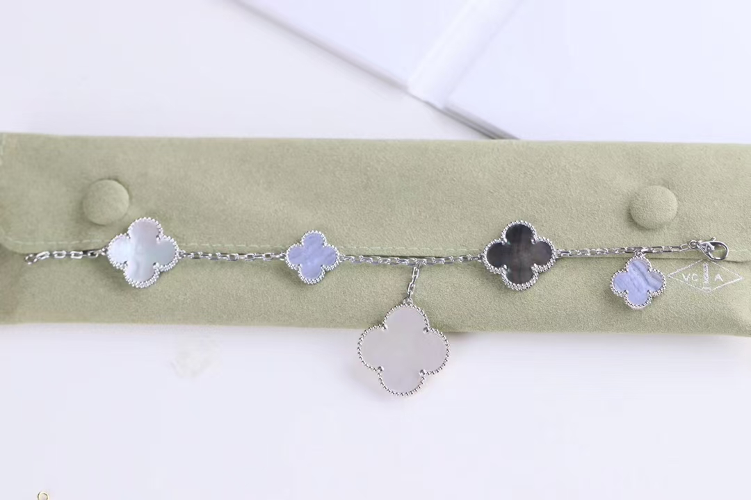 Buy replica Van Cleef & Arpels Magic Alhambra Bracelet 5 Motifs and replica jewelry from PICKS Jewelry