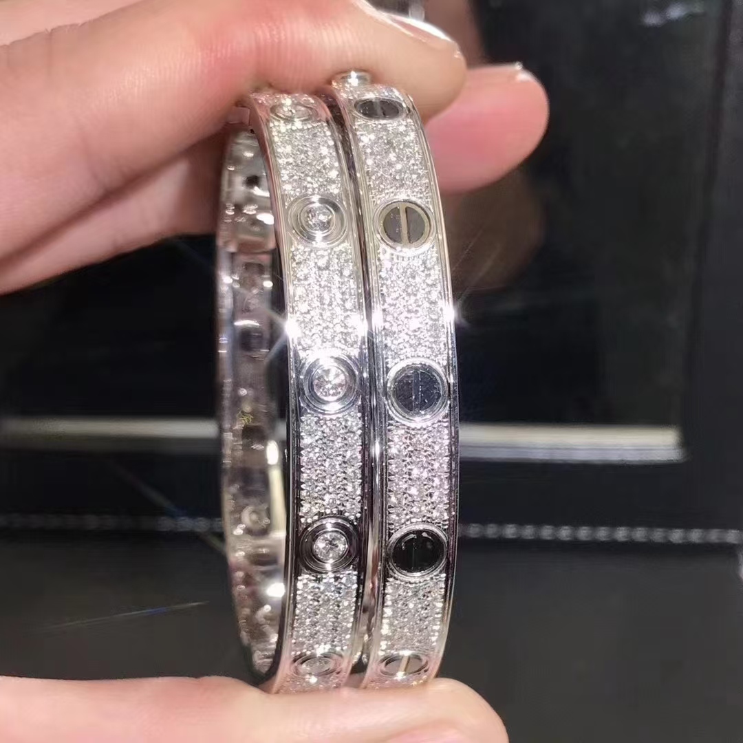 Buy replica Cartier LOVE Bracelet, Diamond Paved and replica jewelry from PICKS Jewelry