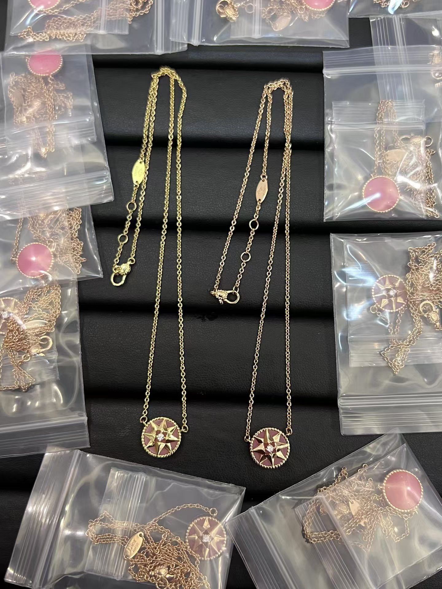Buy replica Dior Rose Des Vents Pendant Necklace and replica jewelry from PICKS Jewelry