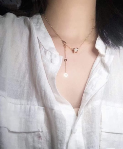 Buy replica Bvlgari B.zero1 Necklace - Full Diamond and replica jewelry from PICKS Jewelry