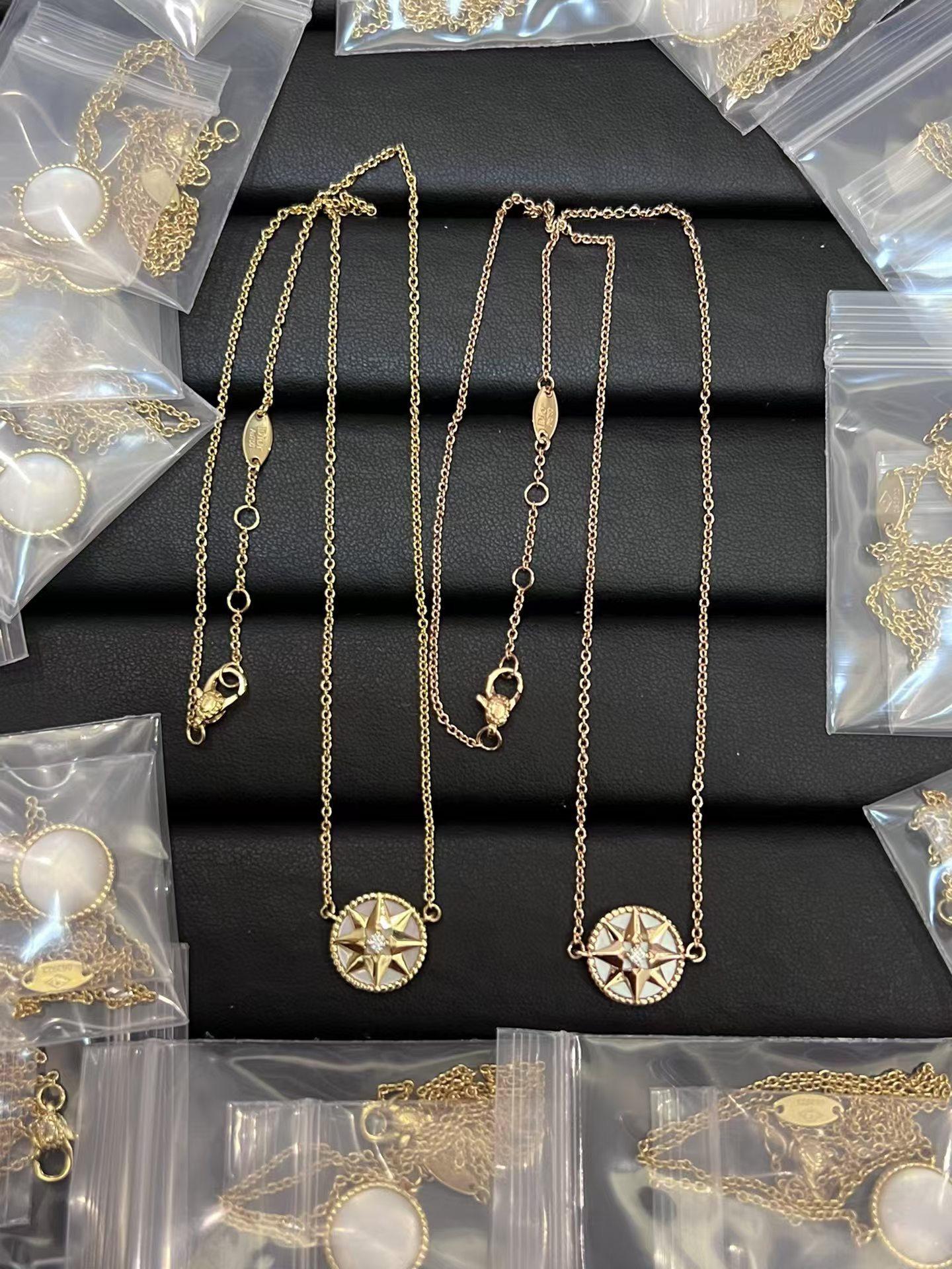 Buy replica Dior Rose Des Vents Pendant Necklace and replica jewelry from PICKS Jewelry