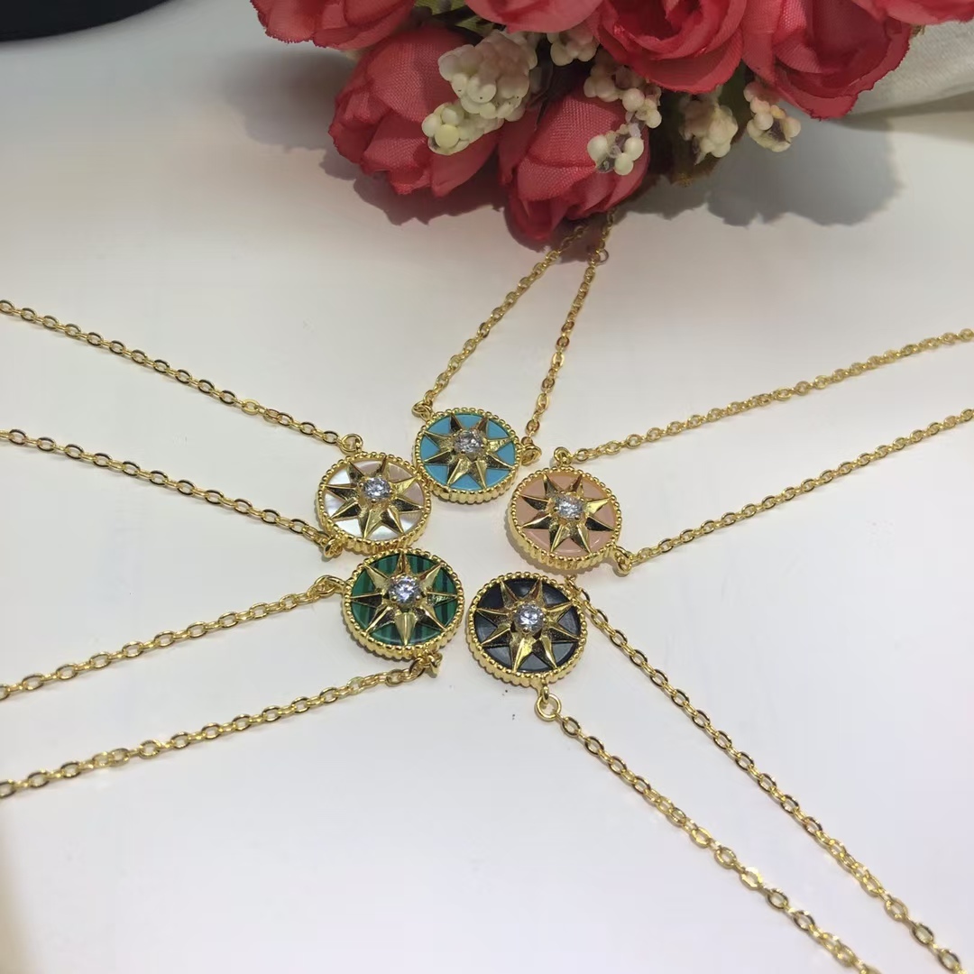 Buy replica Dior Rose Des Vents Pendant Necklace and replica jewelry from PICKS Jewelry