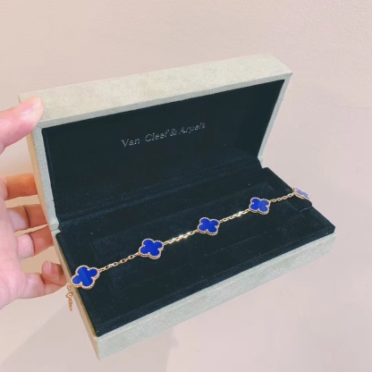 Buy replica Van Cleef & Arpels Vintage Alhambra Bracelet 5 Motifs and replica jewelry from PICKS Jewelry
