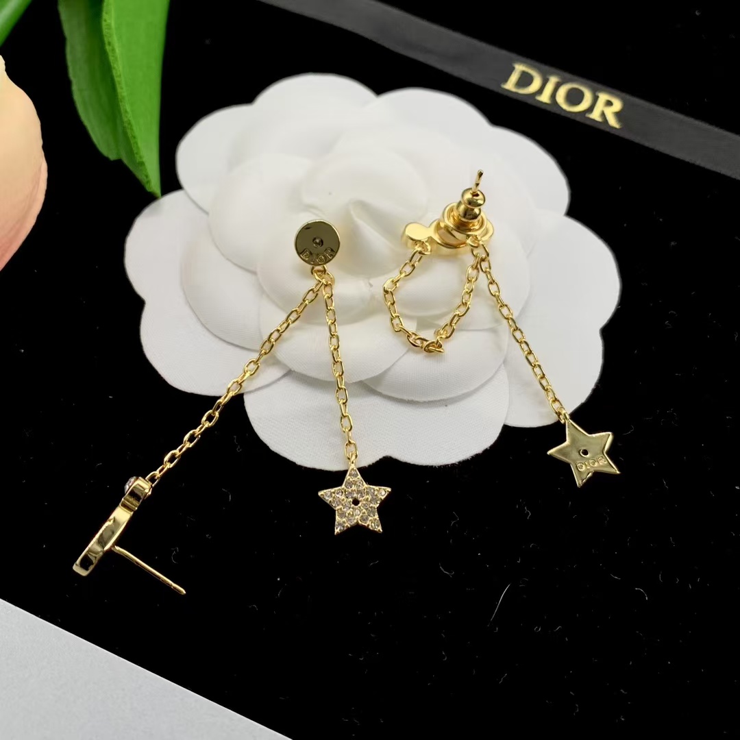 Buy replica Dior Star Dangle Long Earrings and replica jewelry from PICKS Jewelry